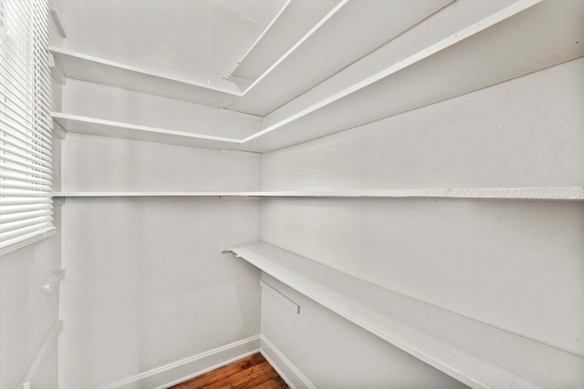 2425 W 46th Pl, Chicago, IL 60632 - walk in closet featuring wood finished floors