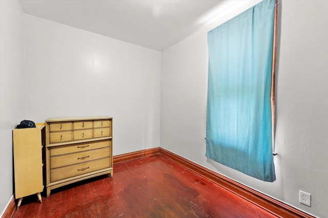 2425 W 46th Pl, Chicago, IL 60632 - empty room featuring dark wood-style floors and baseboards