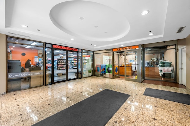 view of building lobby