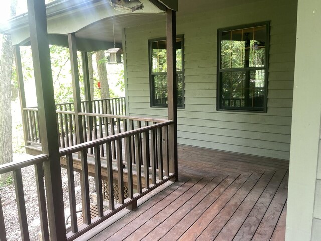 2418 Bennington Ln, Mchenry, IL 60050 - view of wooden porch