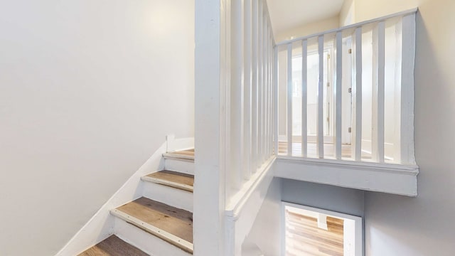 stairs featuring a wealth of natural light