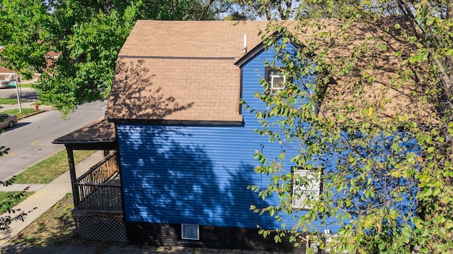 view of property exterior