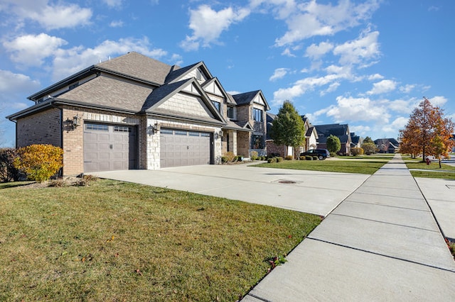 exterior space featuring a lawn