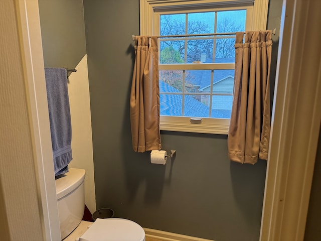 bathroom with toilet