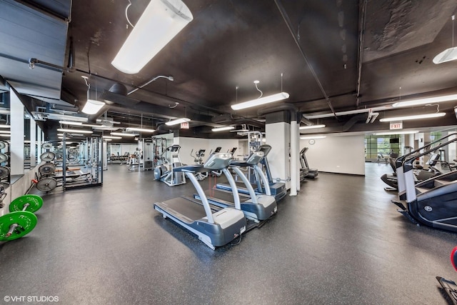 474 N Lake Shore Dr Unit 3303, Chicago, IL 60611 - view of gym
