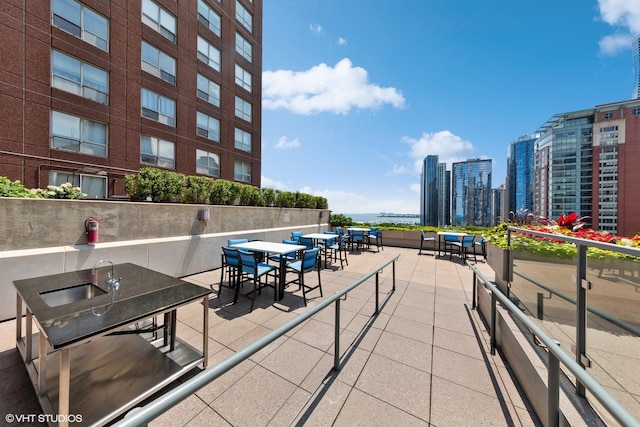 474 N Lake Shore Dr Unit 3303, Chicago, IL 60611 - surrounding community featuring a sink and a skyline view