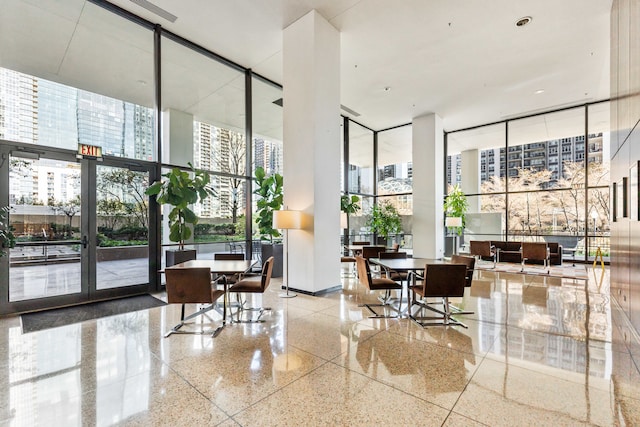 view of building lobby