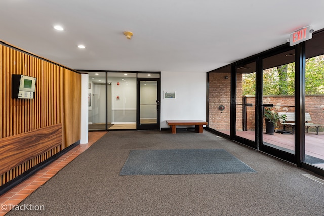 view of community lobby