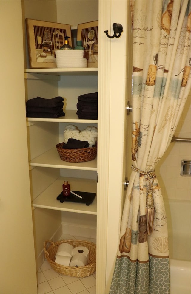 view of closet