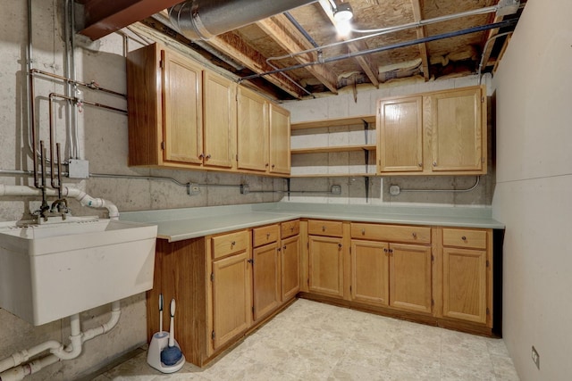 kitchen featuring sink