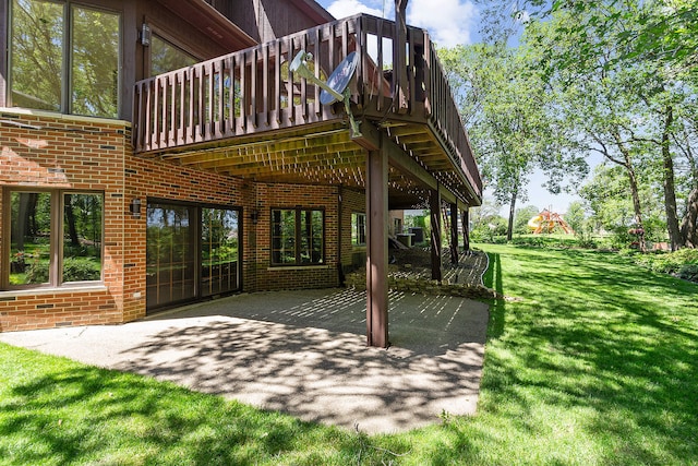 view of patio