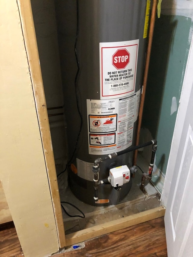 utilities featuring water heater