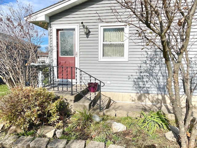 view of entrance to property