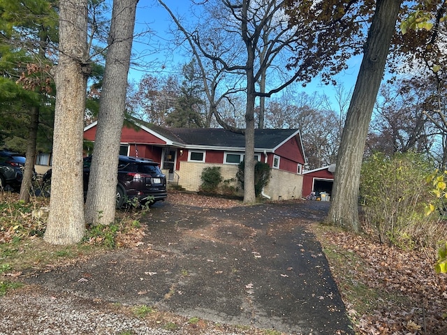 view of front of house