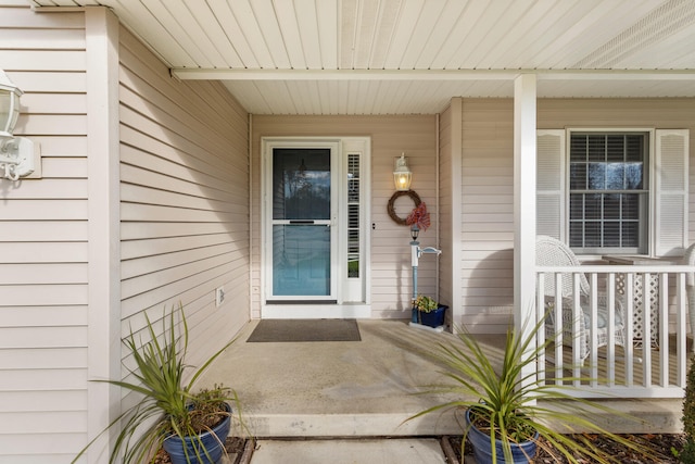 view of property entrance