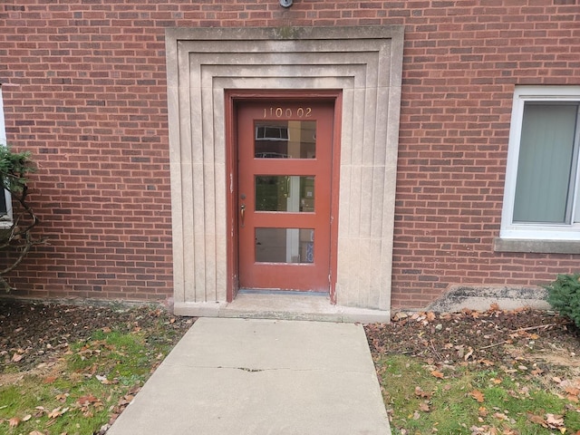1100 N Harlem Ave Unit 1, River Forest, IL 60305 - view of exterior entry with brick siding
