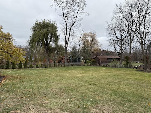 view of yard