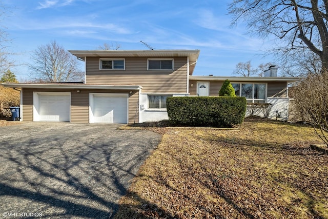 tri-level home with driveway