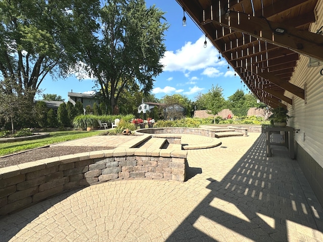 view of patio