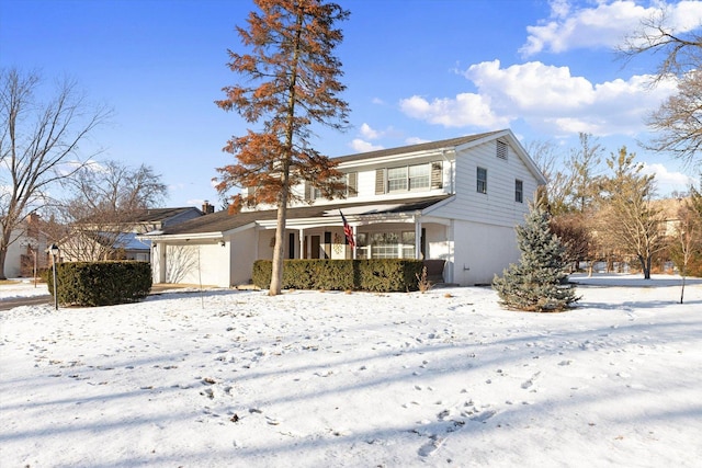 front of property with covered porch