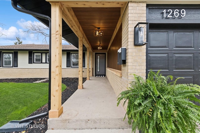 view of entrance to property