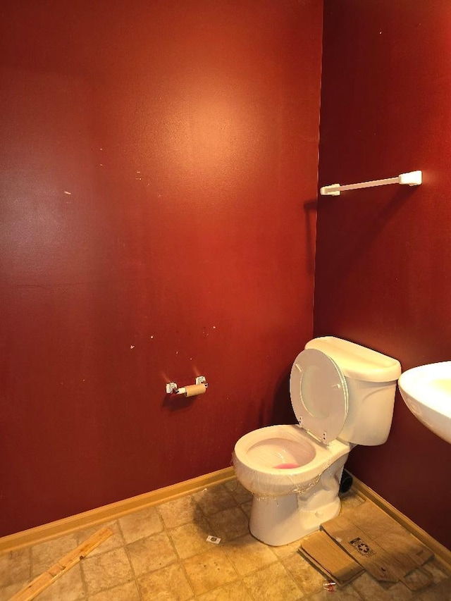 bathroom with toilet