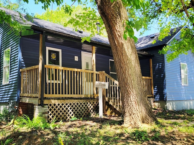view of front of house
