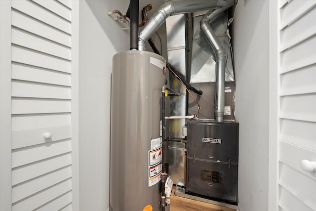 utilities with gas water heater