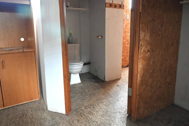 bathroom featuring toilet