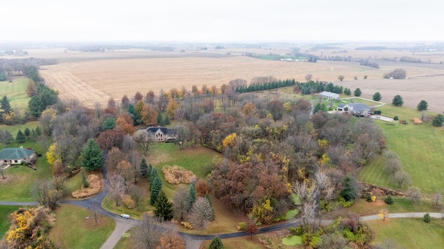 17619 Grandview Dr, Sterling, IL 61081 - aerial view of property's location with rural landscape