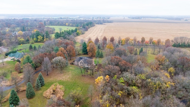 17619 Grandview Dr, Sterling, IL 61081 - aerial overview of property's location featuring rural landscape