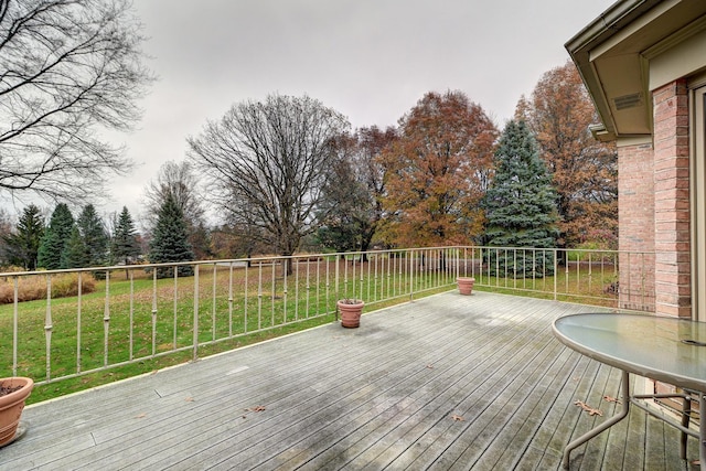 17619 Grandview Dr, Sterling, IL 61081 - deck with a yard
