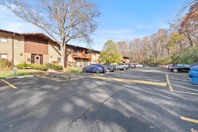 view of car parking