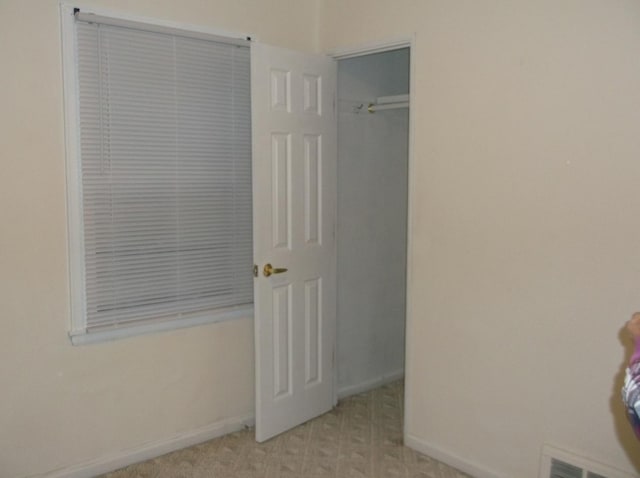 closet with visible vents