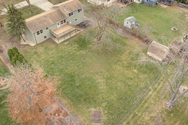 drone / aerial view