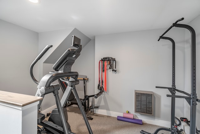 view of workout room