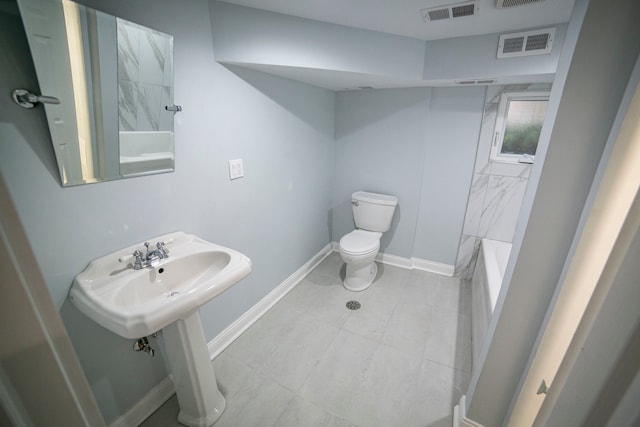 bathroom with toilet