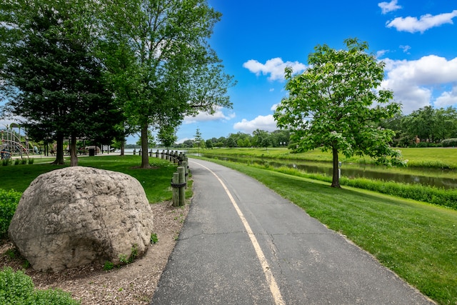 view of road