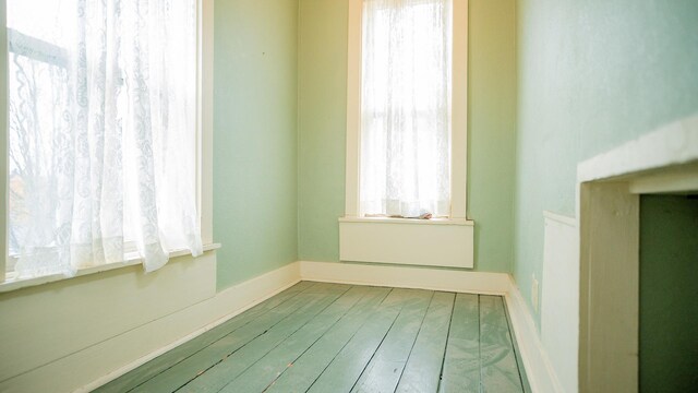 608 E Ash St, Fairbury, IL 61739 - spare room with wood finished floors