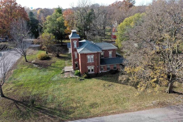 608 E Ash St, Fairbury, IL 61739 - birds eye view of property
