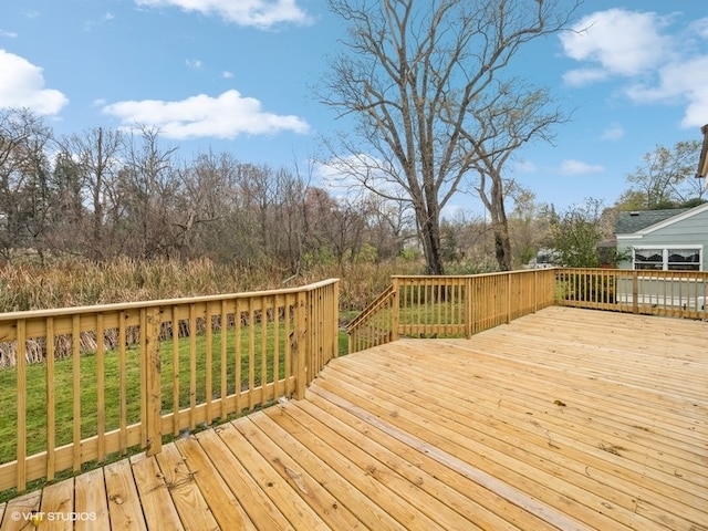 view of deck