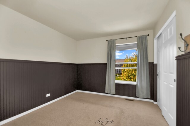 17828 S Mitchell Ln, Lockport, IL 60441 - empty room with carpet and wainscoting