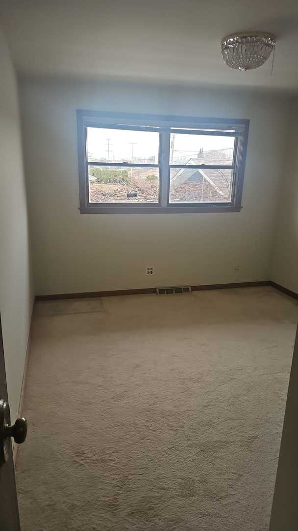 unfurnished room with carpet