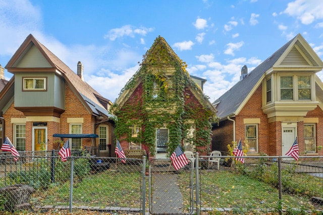 view of english style home