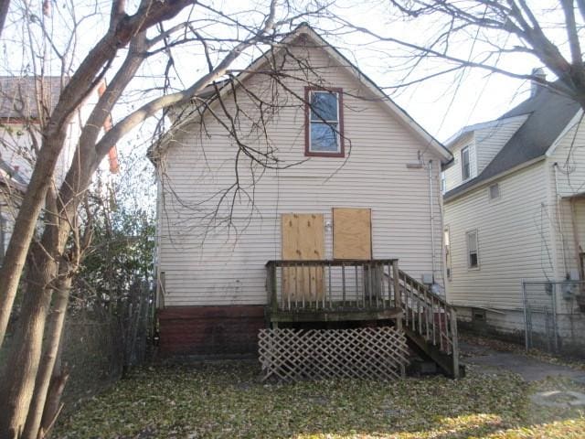 view of back of house