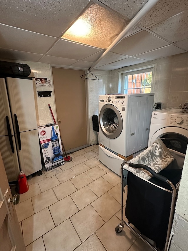 view of laundry room