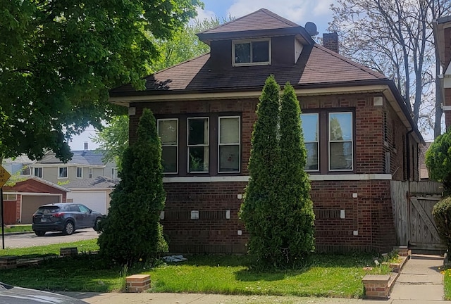 view of side of property