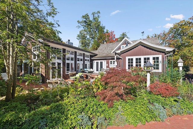 view of rear view of house