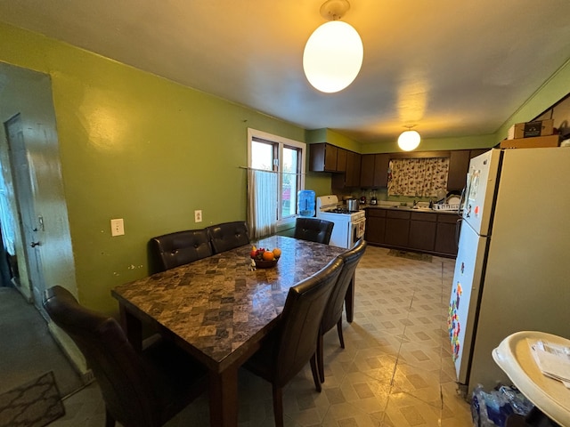 view of dining area