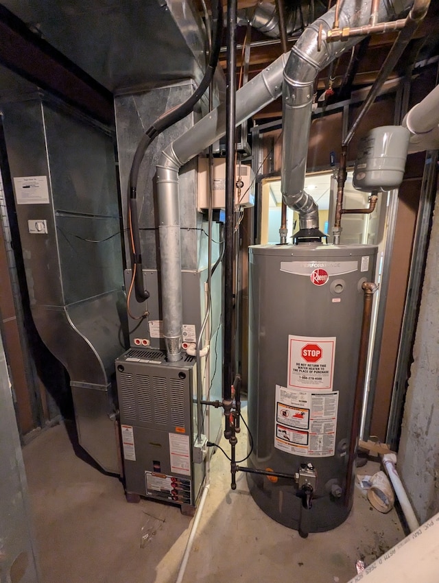 utilities with gas water heater